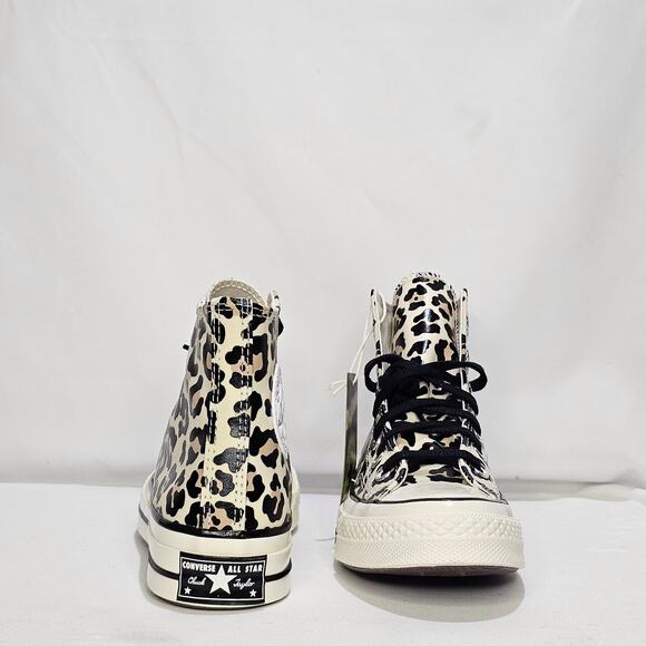 Converse Women Chuck 70 Glow In The Dark Leopard Print HiTop Size 7 a13436c NWT - Picture 6 of 8